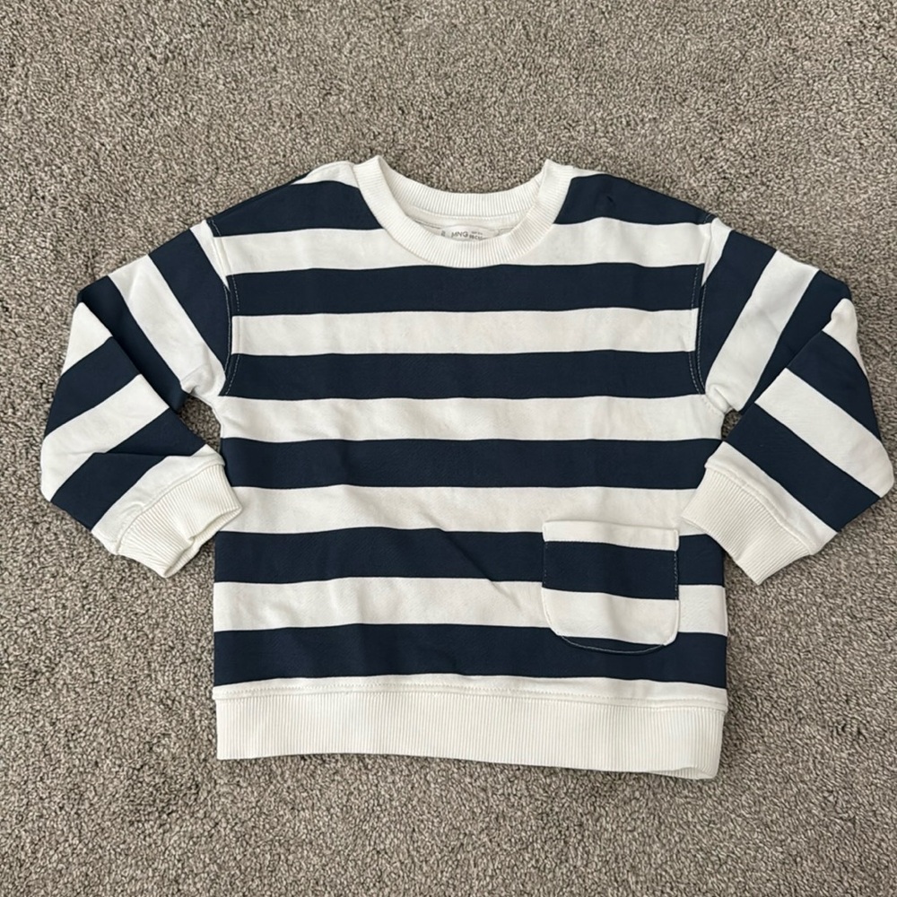 MANGO Toddler Boys Pullover Sweatshirt